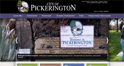 Desktop Screenshot of ci.pickerington.oh.us